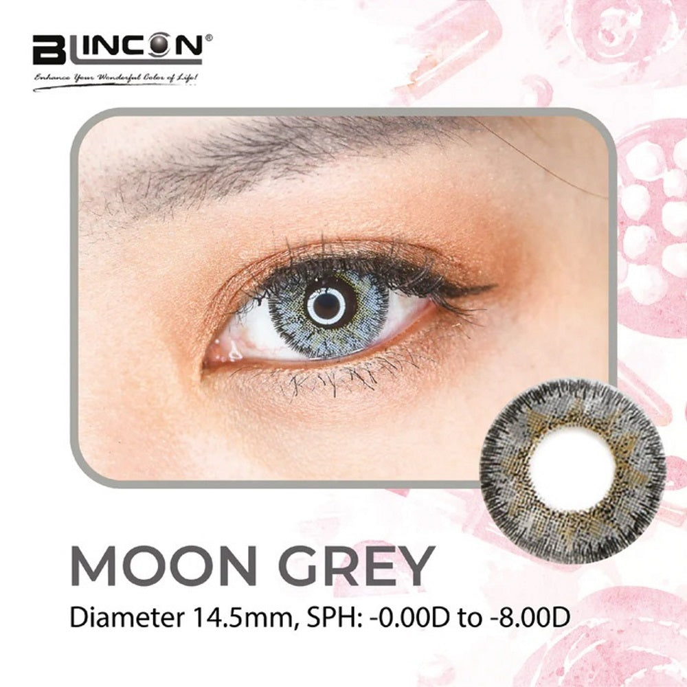 BLINCON BEAUTY SERIES MOON GREY MONTHLY (2 PCS)