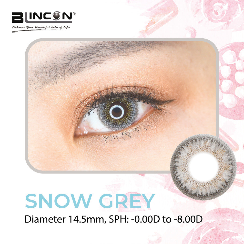 BLINCON BEAUTY SERIES SNOW GREY MONTHLY (2 PCS)