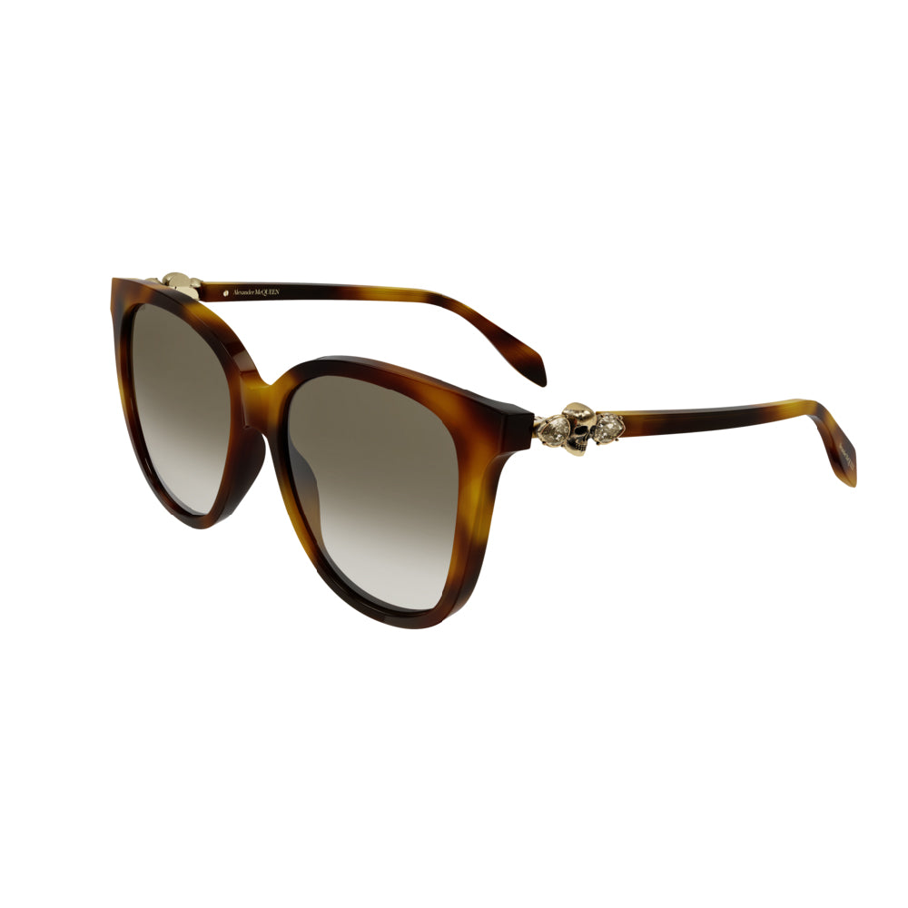 Alexander McQueen AM0326S-002 <br> Rectangular / Squared Sunglasses