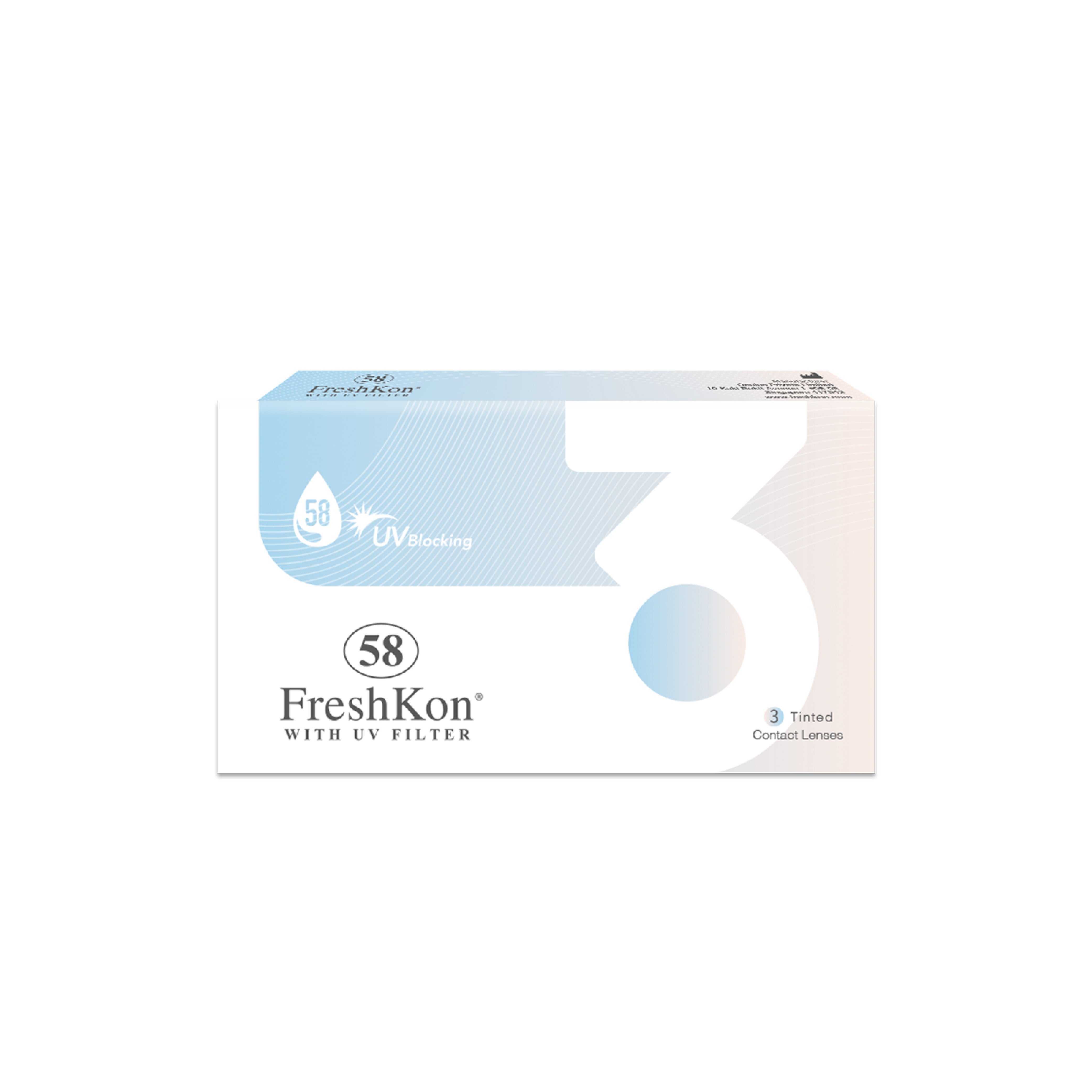 FreshKon 58 Monthly (3 PCS / 6 PCS)