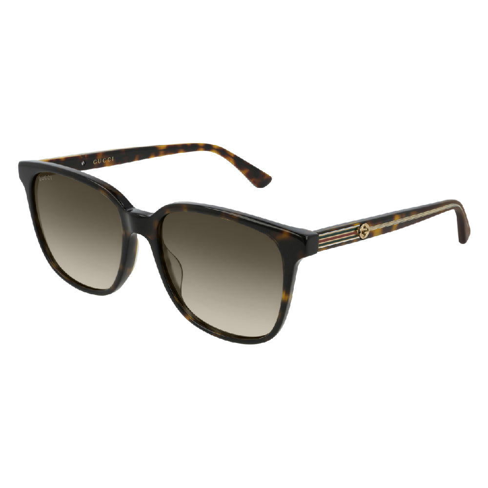 Gucci GG0376SN-002 <br> Rectangular / Squared Sunglasses