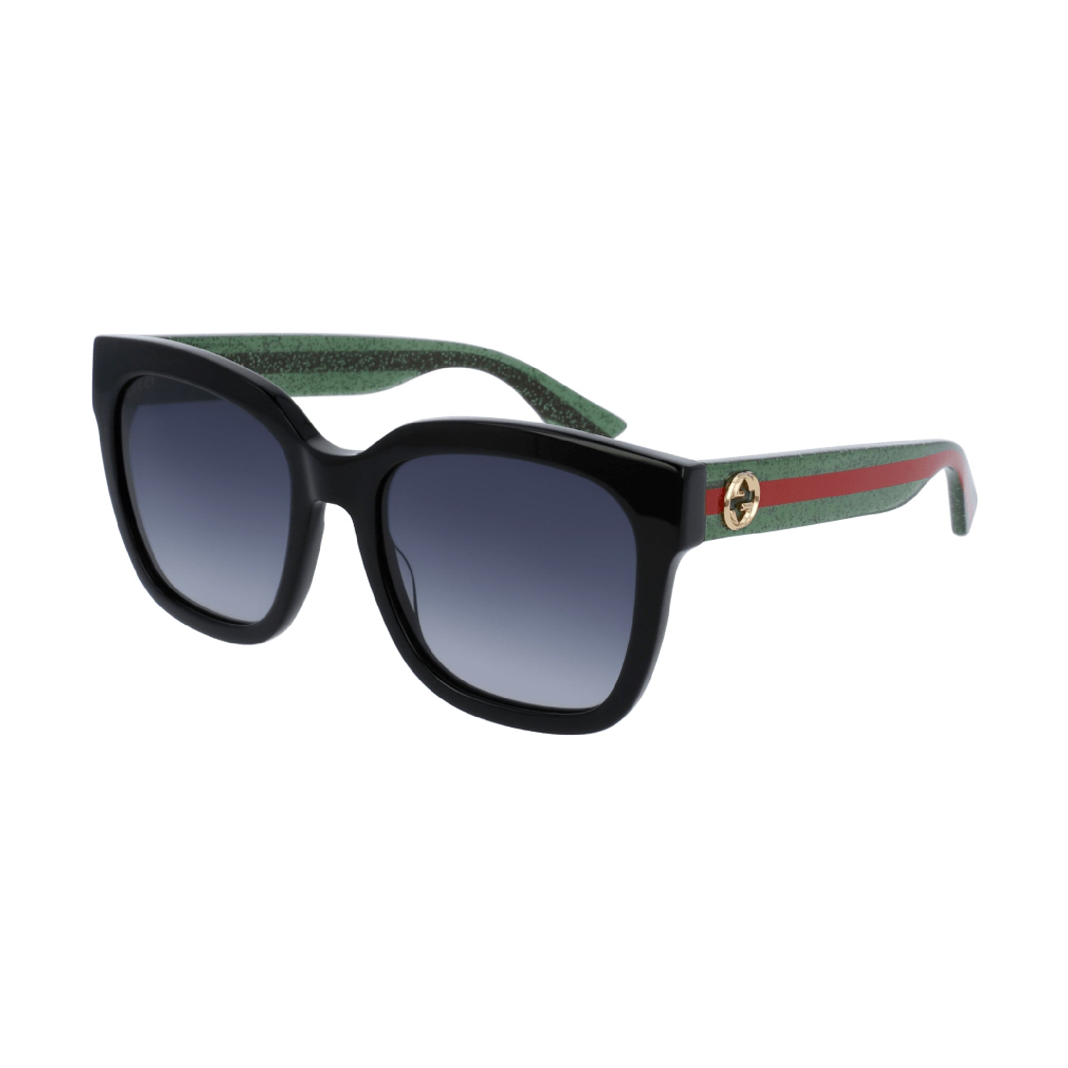 Gucci GG0034SN-002 <br> Rectangular / Squared Sunglasses