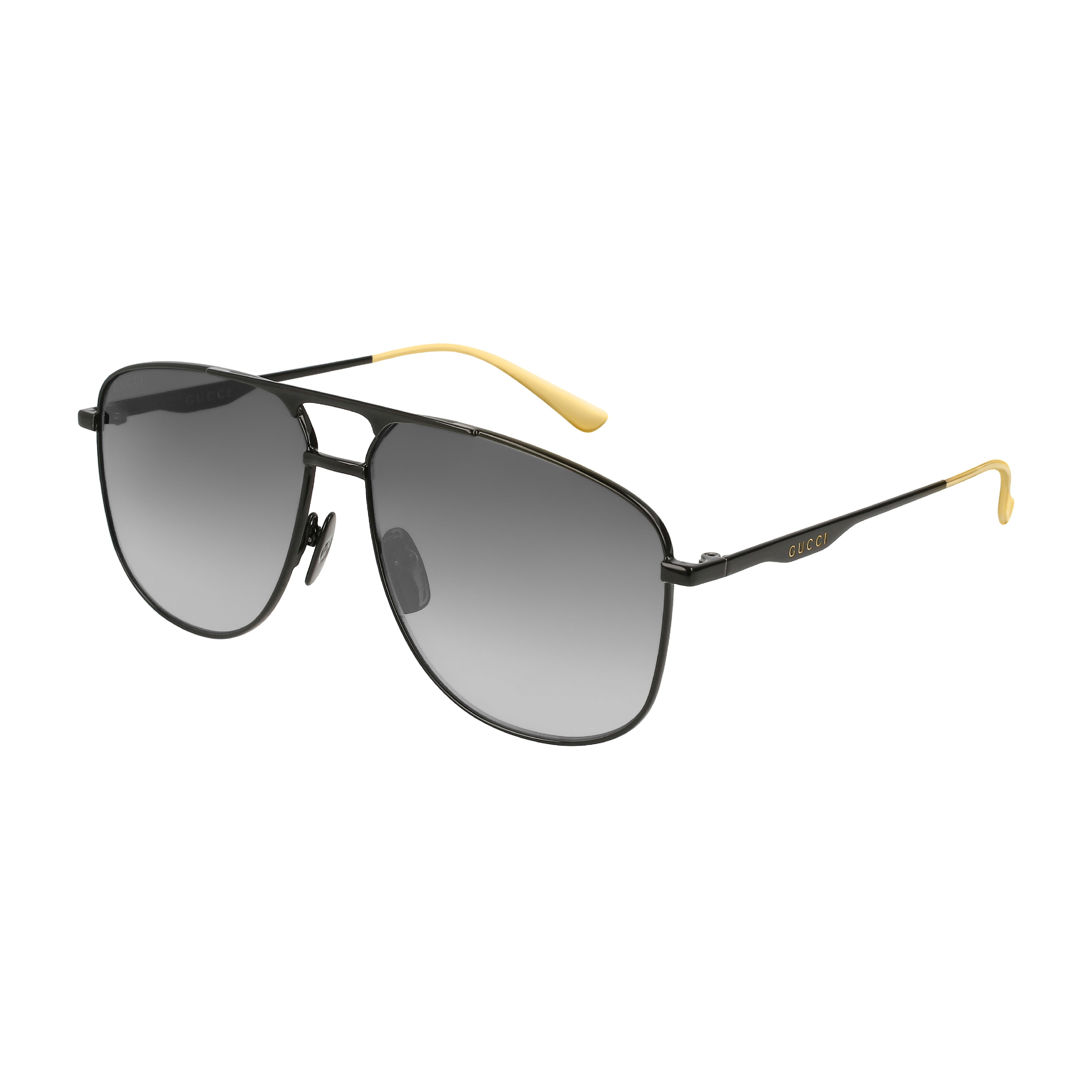 Gucci GG0336S-002 <br> Pilot / Navigator Sunglasses