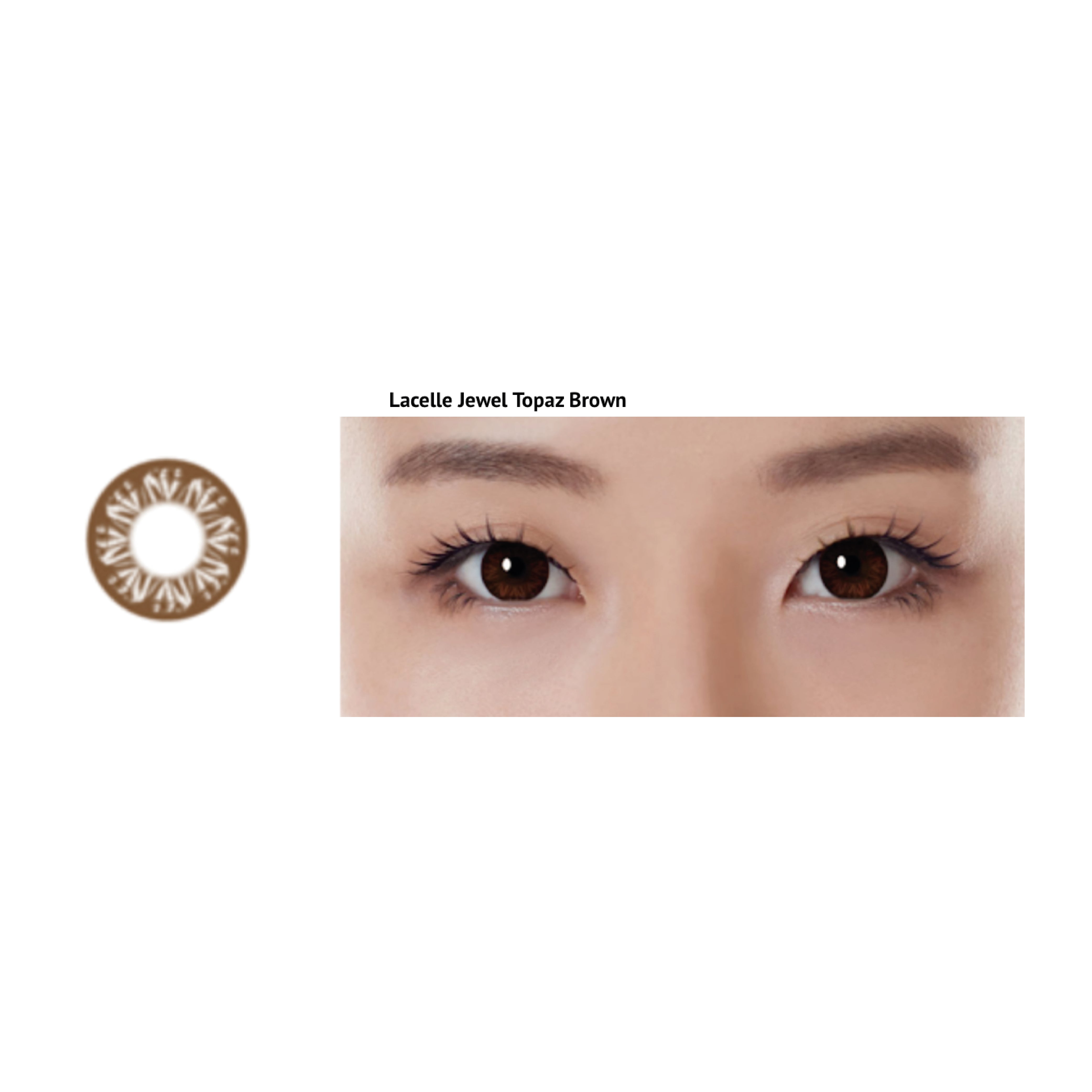 Bausch & Lomb Lacelle Jewel - Topaz Brown (2 Pack)
